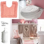 ambiance wc - toilettes rose