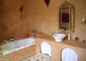 décoration salle de bain orientale