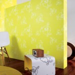 décoration salon jaune