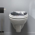 ambiance wc - toilettes violet