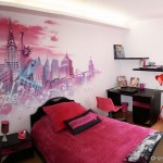 décoration chambre rose