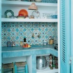 décoration cuisine turquoise