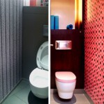 idée déco wc - toilettes moderne