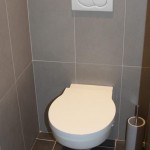 déco wc - toilettes gris