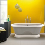 ambiance salle de bain jaune