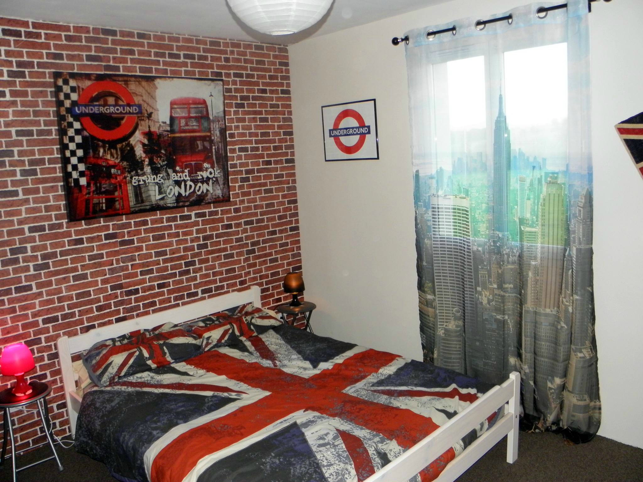 décoration chambre london