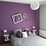 décoration chambre violet