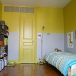 ambiance chambre bébé jaune