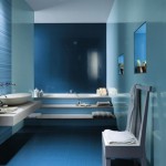 ambiance salle de bain bleu
