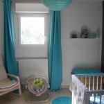décoration chambre bébé turquoise