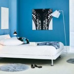 décoration chambre bleu