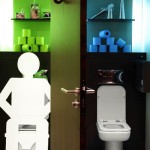 décoration wc - toilettes industriel