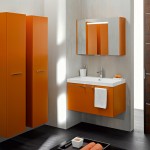 ambiance salle de bain orange
