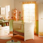 décoration chambre bébé orange