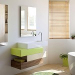 idée déco salle de bain vert