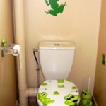 déco wc - toilettes stickers