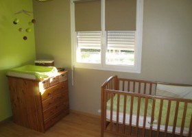 décoration chambre bébé taupe