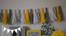 décoration chambre fille jaune