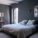 ambiance chambre gris et blanc