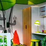 ambiance chambre vert