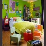 ambiance chambre vert