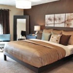 décoration chambre marron