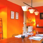 décoration cuisine orange