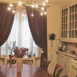 décoration salle à manger prune