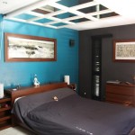 idée déco chambre bleu