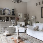 idée déco salon gris et blanc