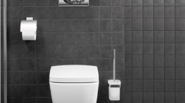 idée déco wc - toilettes blanc