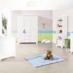 ambiance chambre bébé blanc
