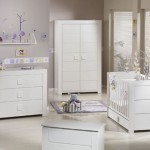 ambiance chambre bébé blanc
