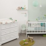 ambiance chambre bébé blanc