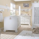 ambiance chambre bébé blanc