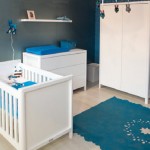 ambiance chambre bébé bleu