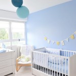 ambiance chambre bébé bleu