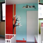 ambiance chambre turquoise