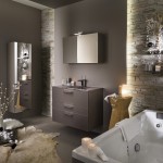 ambiance salle de bain marron