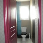 ambiance wc - toilettes violet