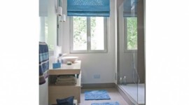 déco salle de bain bleu