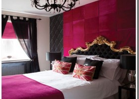 décoration chambre rose