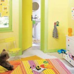idée déco chambre garçon jaune