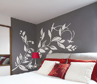 idée déco chambre gris