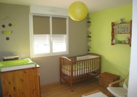 ambiance chambre bébé taupe