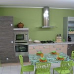 ambiance cuisine vert