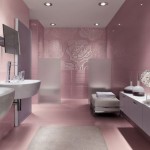 déco salle de bain rose