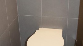 déco wc - toilettes gris