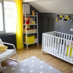 décoration chambre bébé jaune