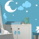 idée déco chambre bébé stickers